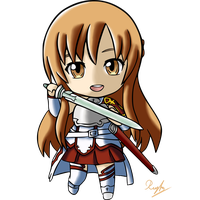 Chibi Asuna Free Photo Transparent HQ PNG Download | FreePNGImg