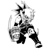 Bakugo Katsuki Free PNG HQ