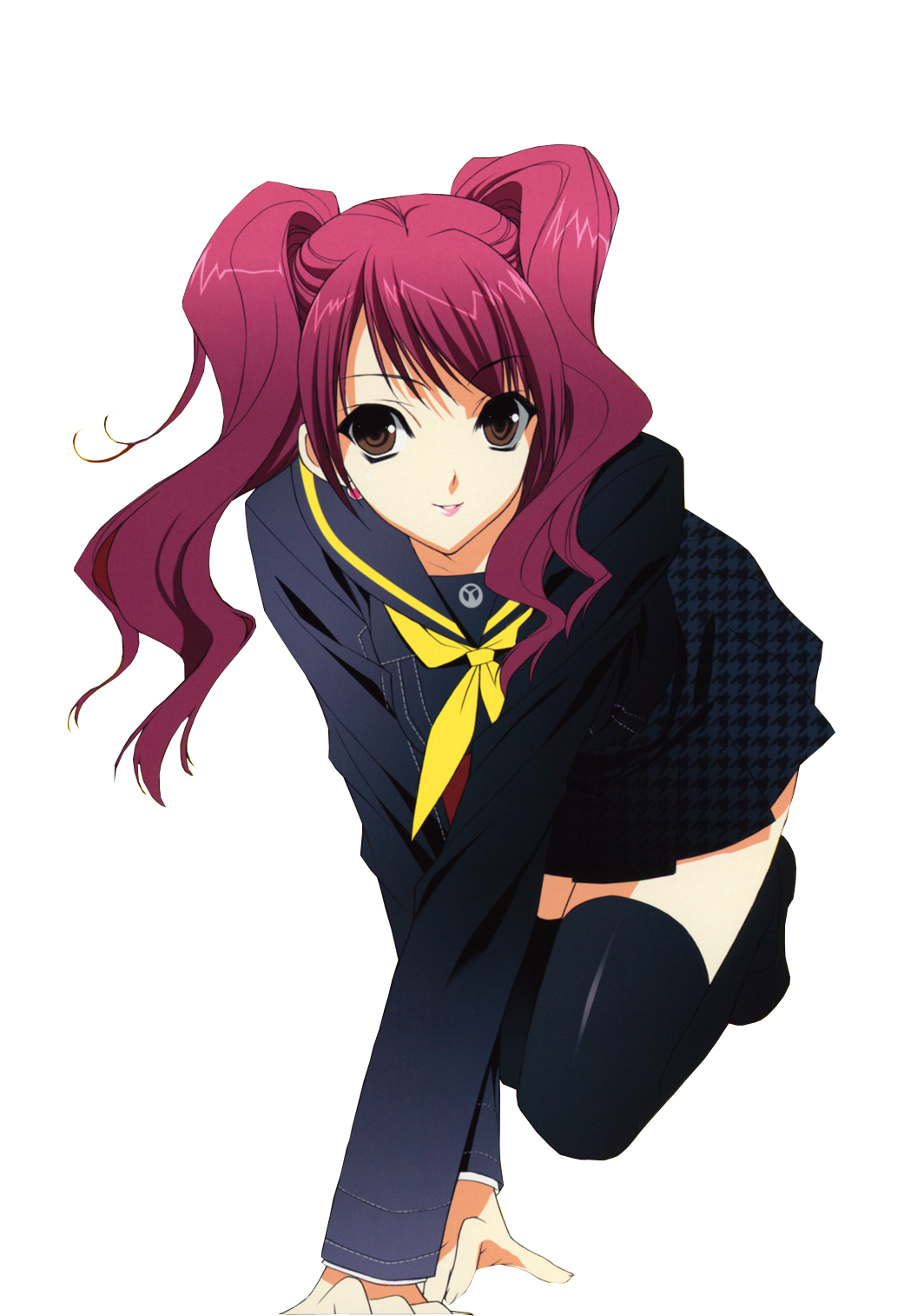 Anime girl PNG transparent image download, size: 1920x1200px