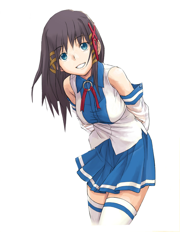 Anime Girl File PNG Image