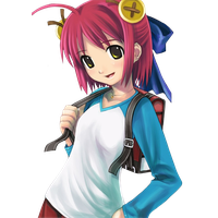 Anime girl PNG transparent image download, size: 447x597px