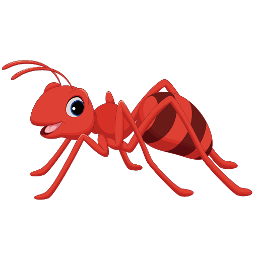 Ant Vector Free Clipart HD PNG Image