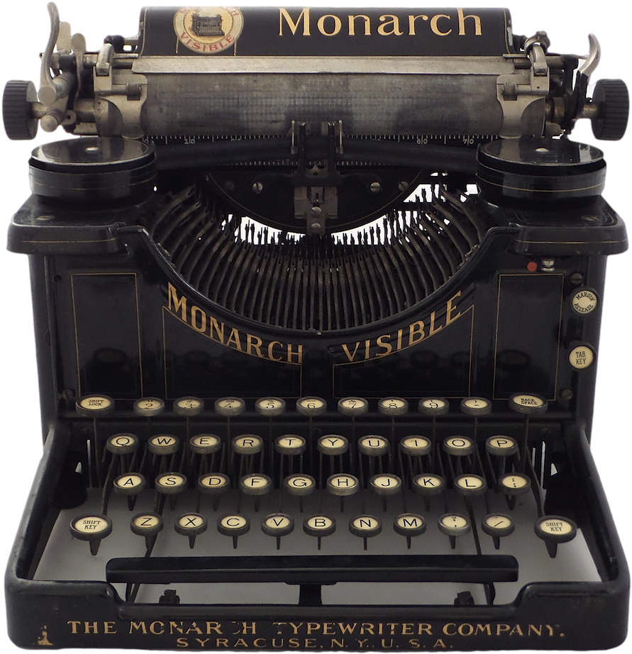 Antique Portable Typewriter Download HQ PNG Image