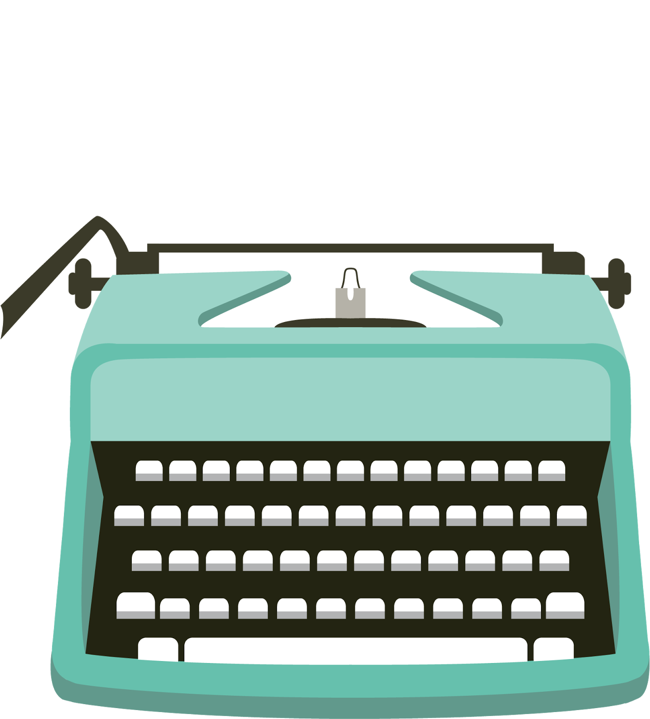 Antique Photos Vector Typewriter Free Clipart HD PNG Image