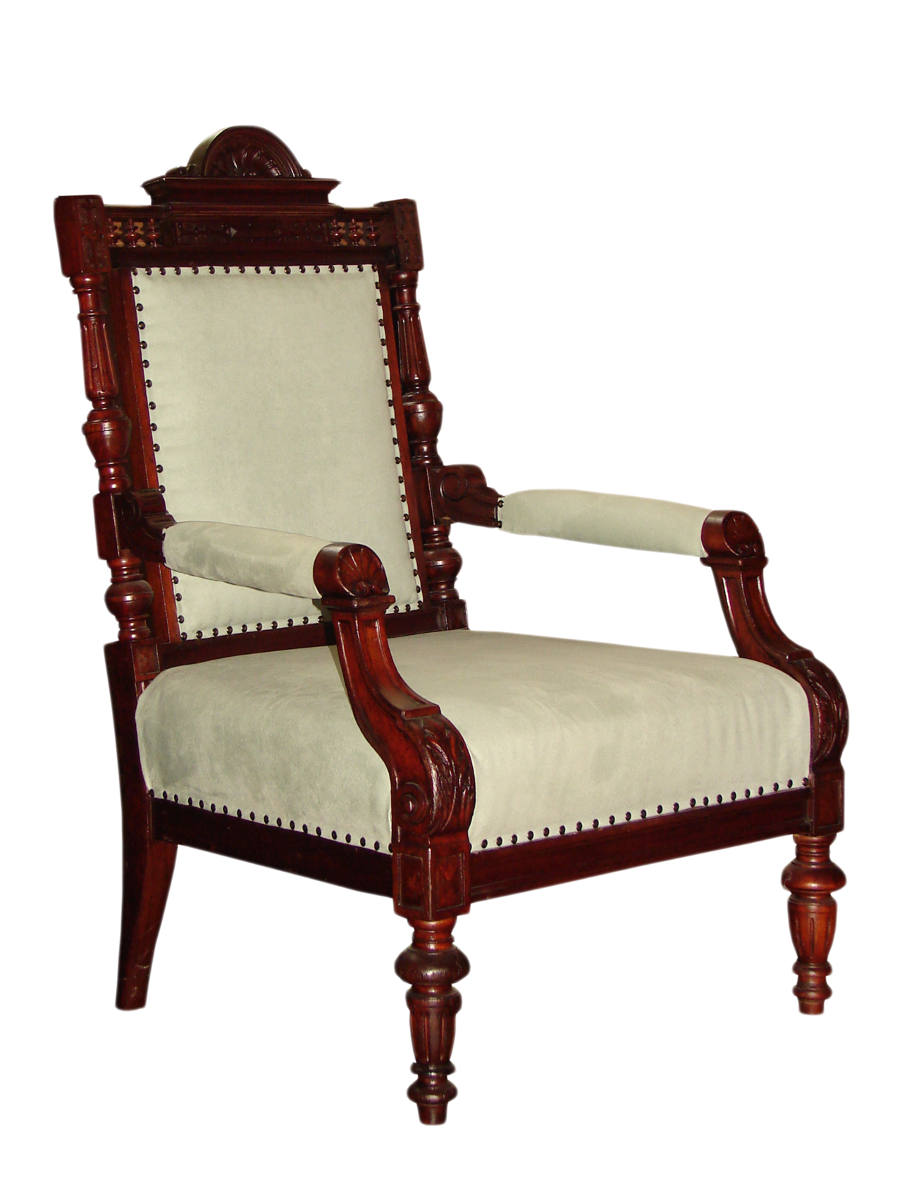 Wooden Antique Chair Free Clipart HD PNG Image