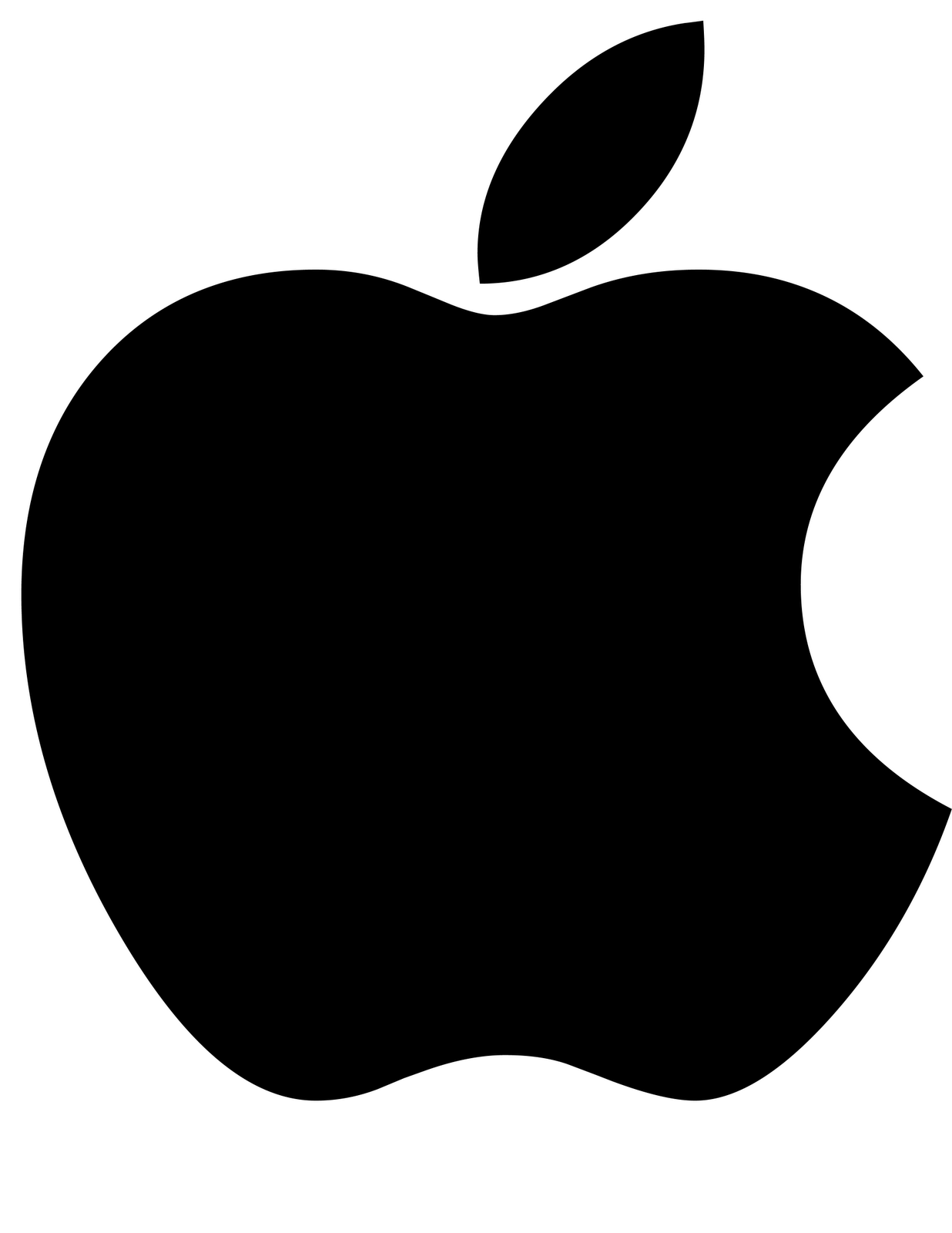 Stencil Apple Batman Animal Logo Podcast Haven PNG Image