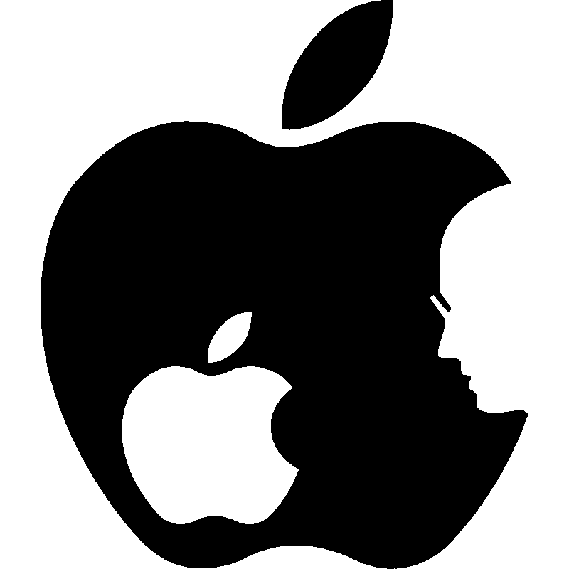 Steve Jobs Apple Logo Png