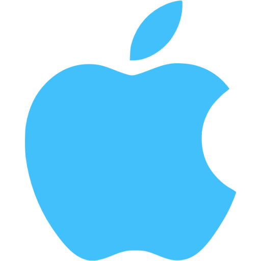 Premium AI Image | Apple logo but with dark blue colors black Generative AI