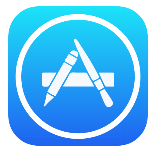 Blue Area Text App Computer Store Icon PNG Image