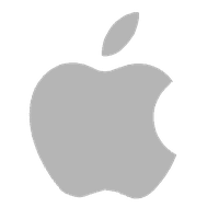 apple logo transparent background