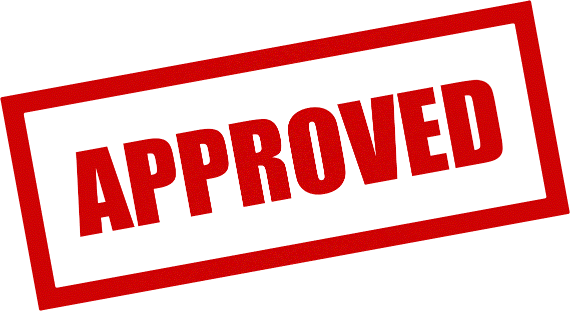 Approved Transparent PNG Image