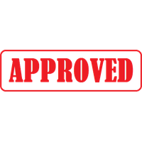 Approved Transparent PNG Image