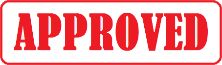Approved Transparent PNG Image