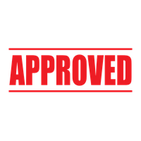 Approved Transparent PNG Image