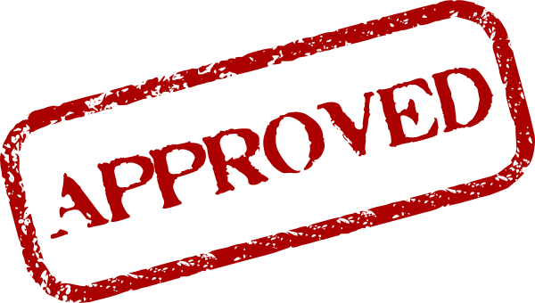 Approved Transparent PNG Image