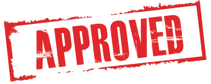 Approved Transparent PNG Image