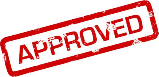 Approved Transparent PNG Image