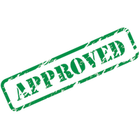 Approved Transparent PNG Image