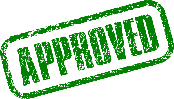 Approved Transparent PNG Image