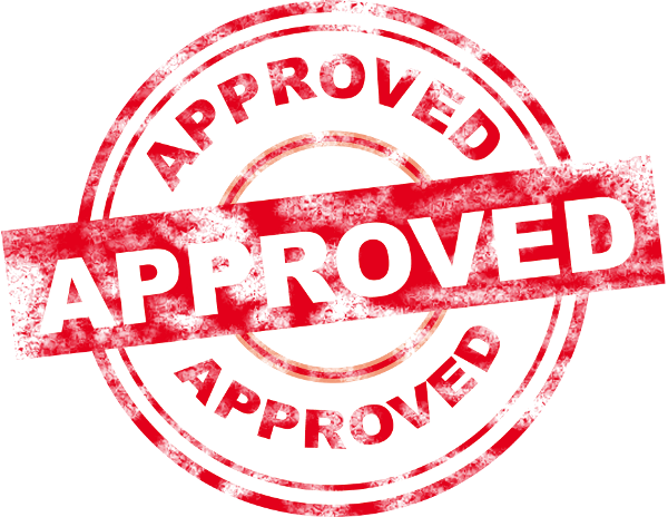 Approved Transparent PNG Image