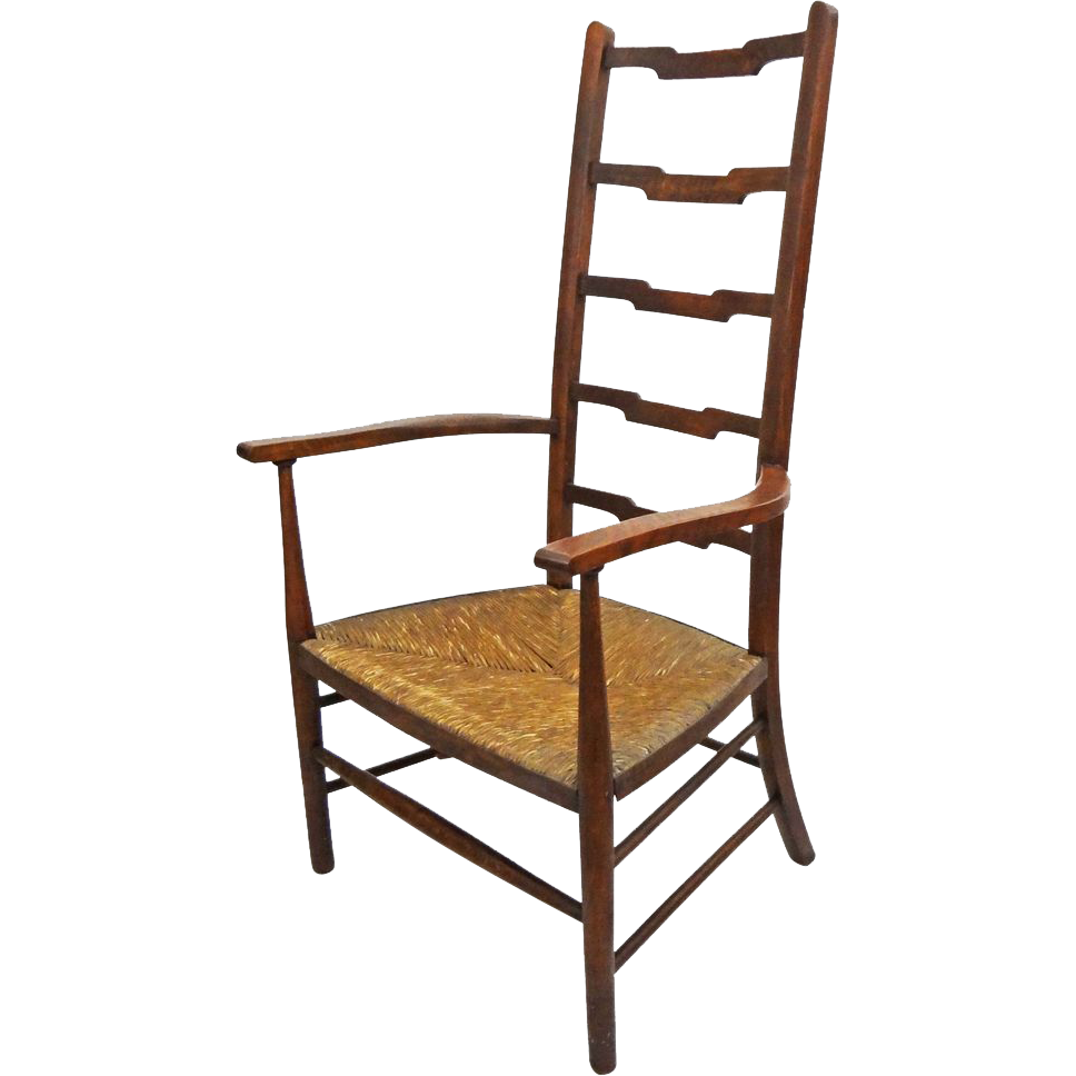 Ladder-Back Chair Free Transparent Image HD PNG Image