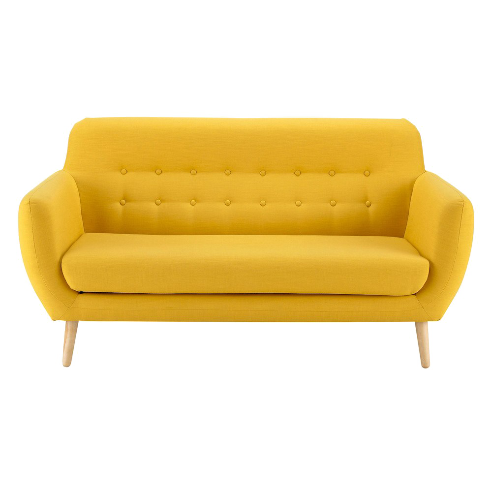 Yellow Sofa Image Free PNG HQ PNG Image
