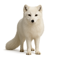 Arctic fox PNG