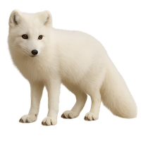 Arctic fox PNG