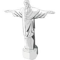 Christ Jesus Redeemer As Vector The PNG Image