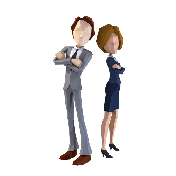 Standing Behavior Business Businessperson Human Animation PNG Image