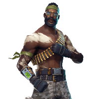 Royale Fortnite Battle Ninja Muscle Arm PNG Image