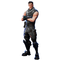 Standing Soldier Royale Fortnite Battle Ninja PNG Image