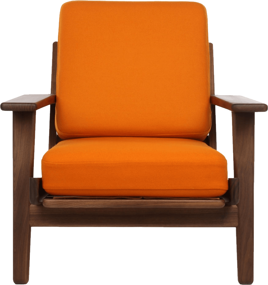 Orange Armchair Png Image PNG Image