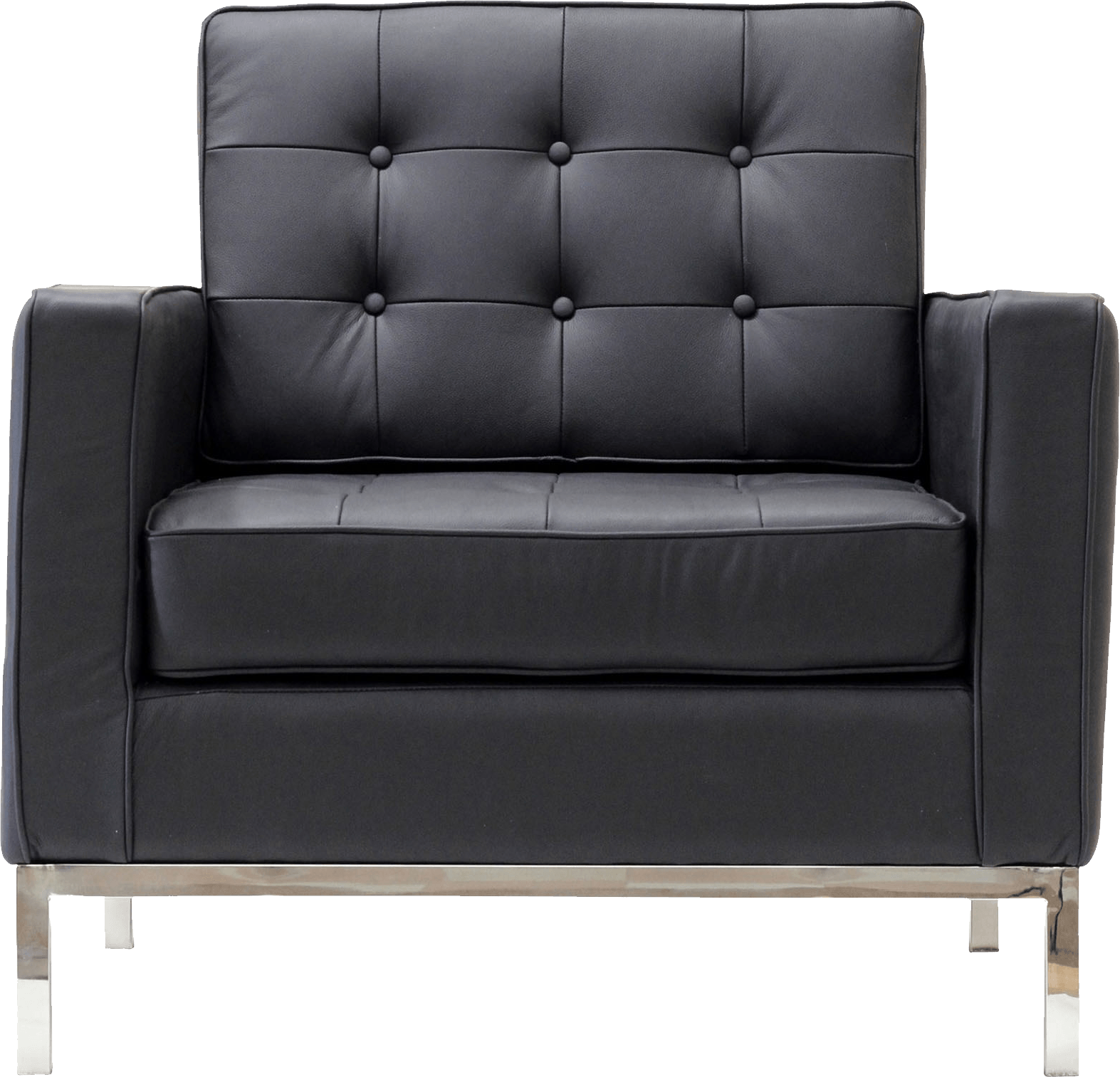Black Armchair Png Image PNG Image