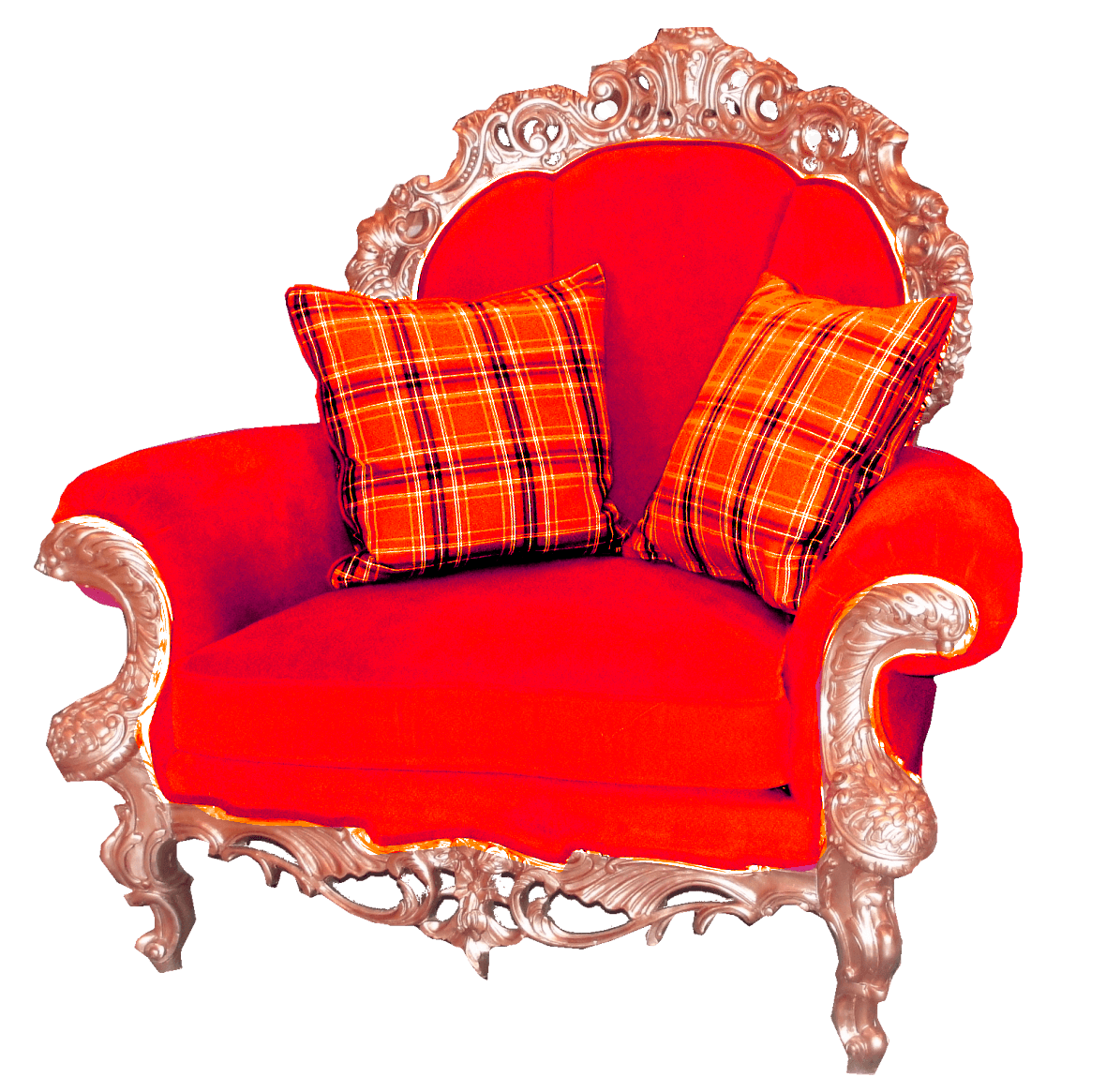 Red Armchair Png Image PNG Image