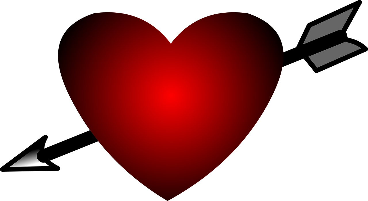 Heart Arrow Photos PNG File HD PNG Image