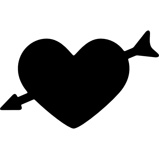 Heart Love Arrow PNG File HD PNG Image