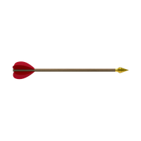 Arrow bow PNG
