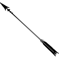 Arrow bow PNG