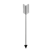 Arrow bow PNG