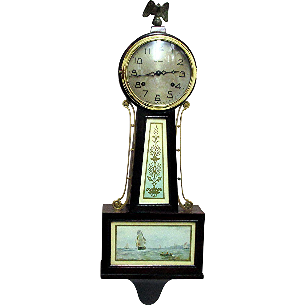 Banjo Clock Image Download HD PNG PNG Image