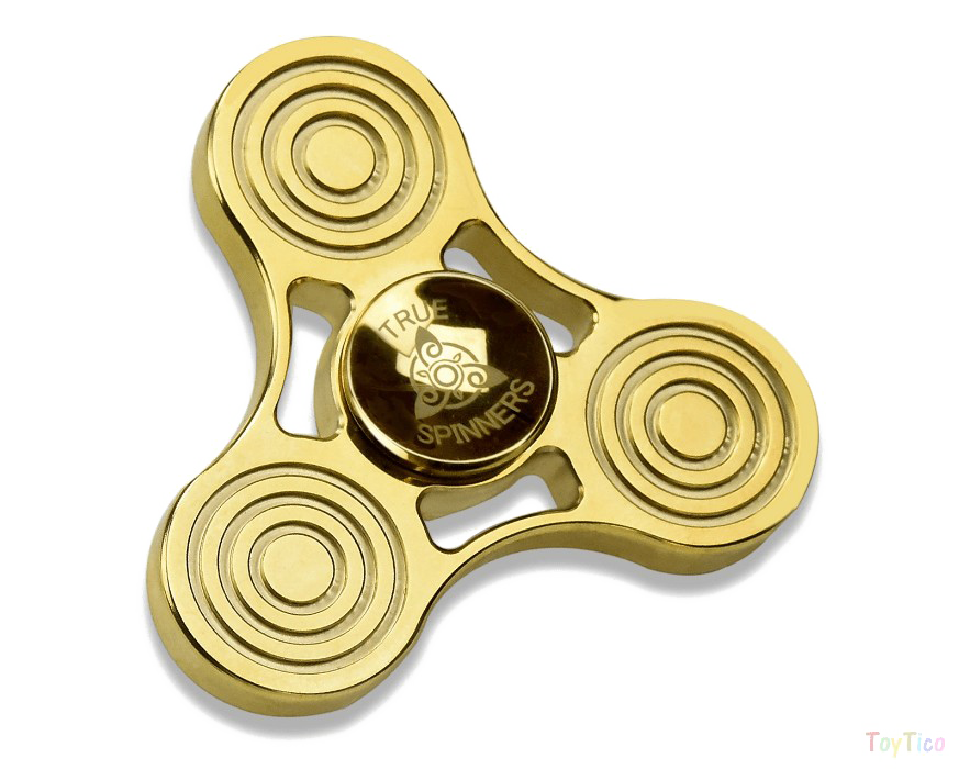 Gold Fidget Spinner HQ Image Free PNG PNG Image