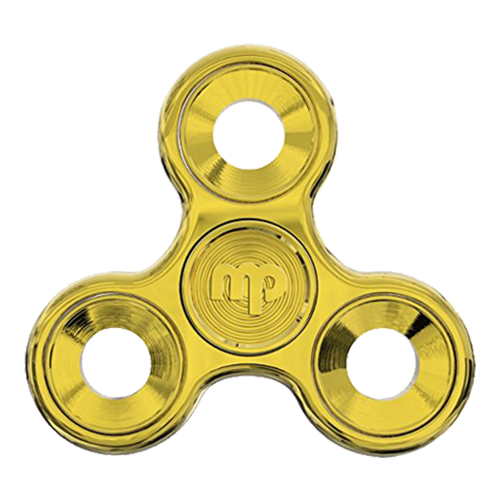Gold Fidget Spinner Free Clipart HD PNG Image