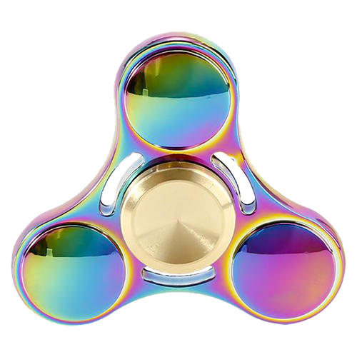Rainbow Fidget Spinner Picture PNG File HD PNG Image