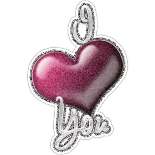 Heart Love I Pic Word You PNG Image