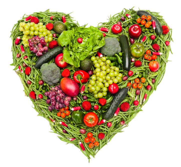 Heart Vegetables Download HD PNG Image