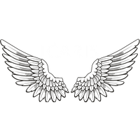 Tattoo Computer Wings Icons Free Clipart HQ Transparent PNG Image