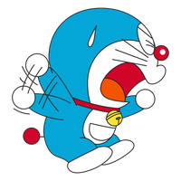 Canvas Art Doraemon Print Line Organism
