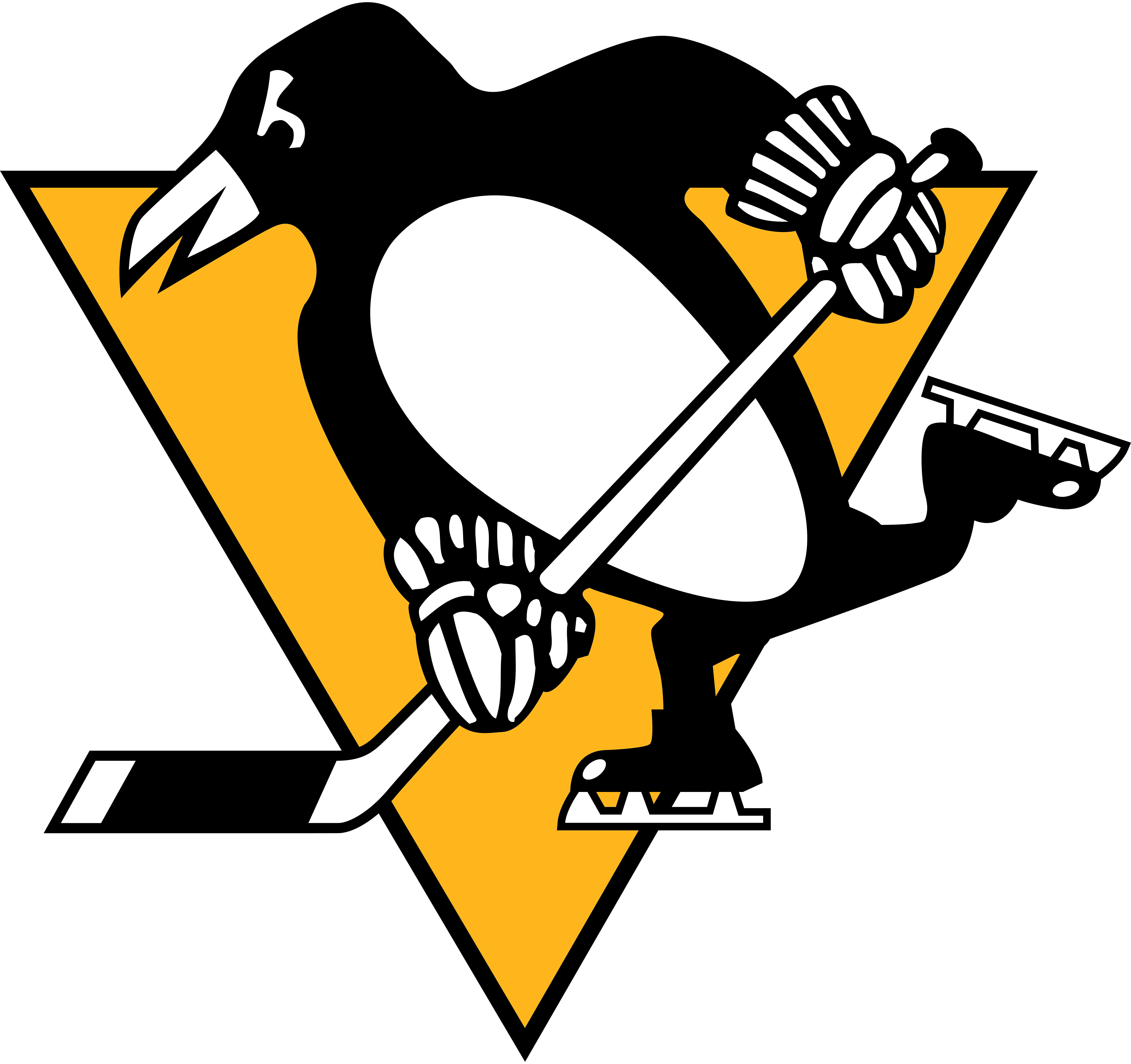 League Area Pittsburgh National Penguins Hockey Wing Transparent PNG Image