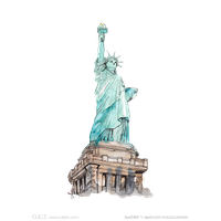 Classical Of Photography Site Liberty Historic Statue PNG Image